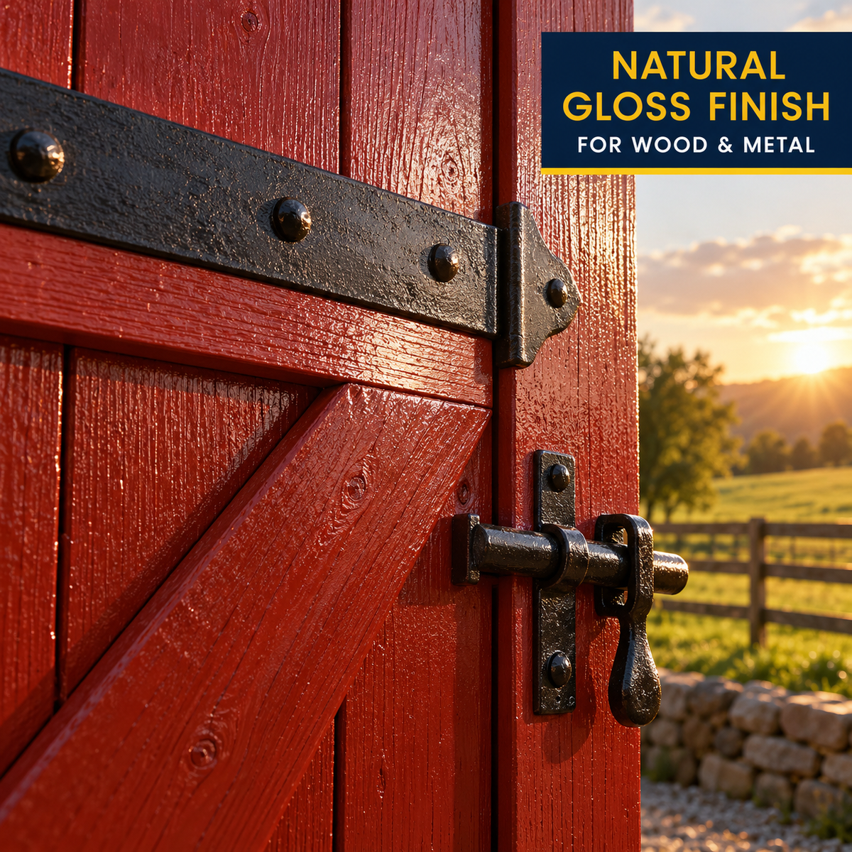 Paintmaster Oil Based Barn & Shed Paint: finish closeup