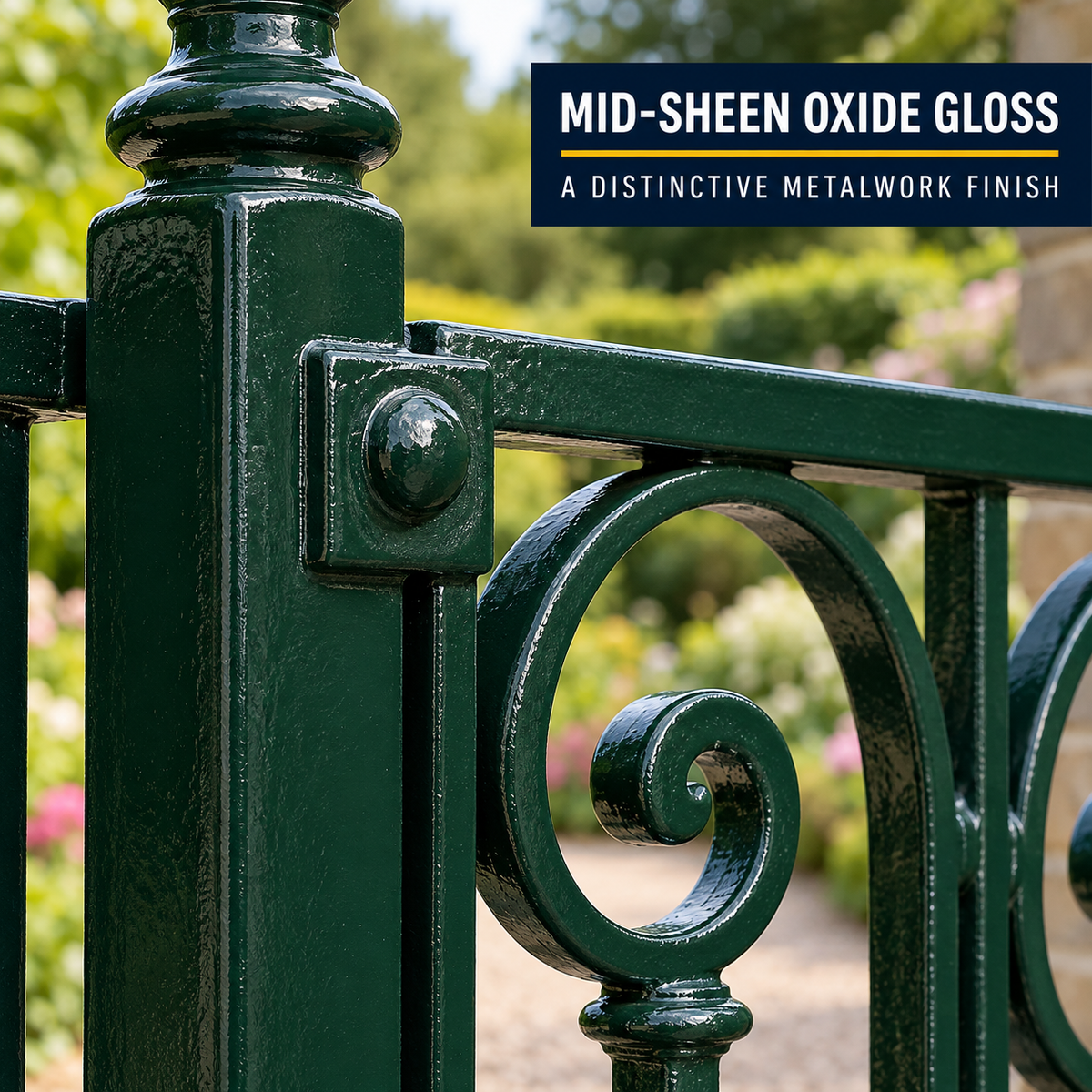 Paintmaster Oil Based Oxide Gloss Paint: finish closeup