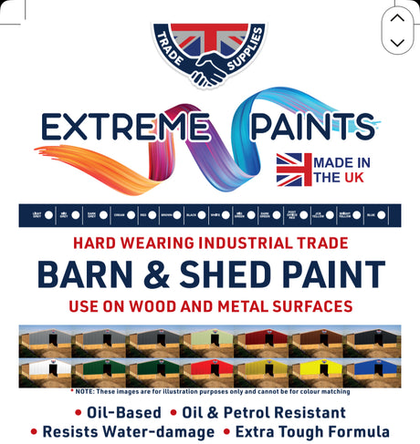 Extreme Paints Barn & Shed Paint for Durable PU Oil Finish