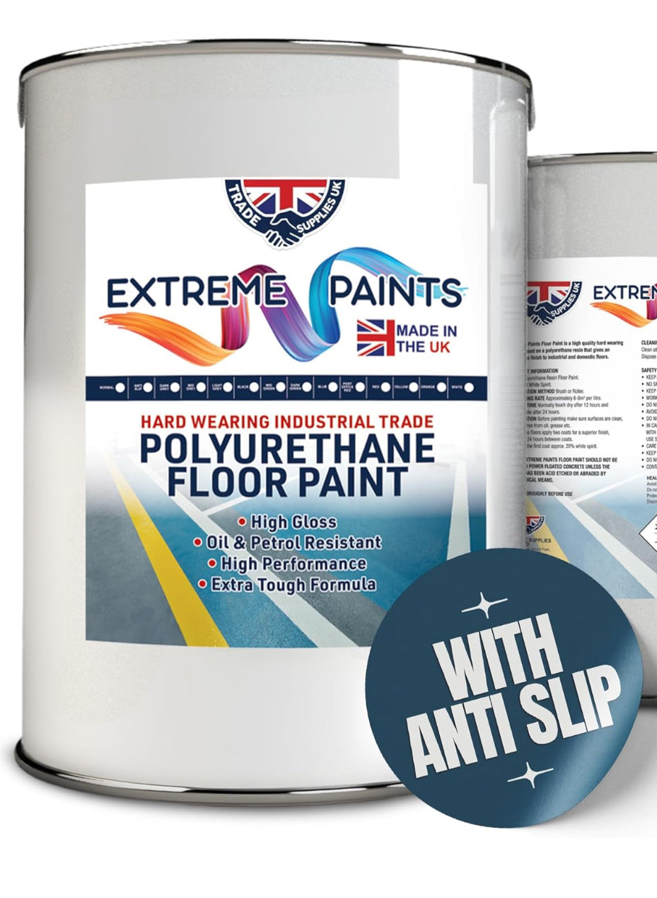 Extreme Polyurethane Industrial-Grade Floor Paint (Durable & Resistant)