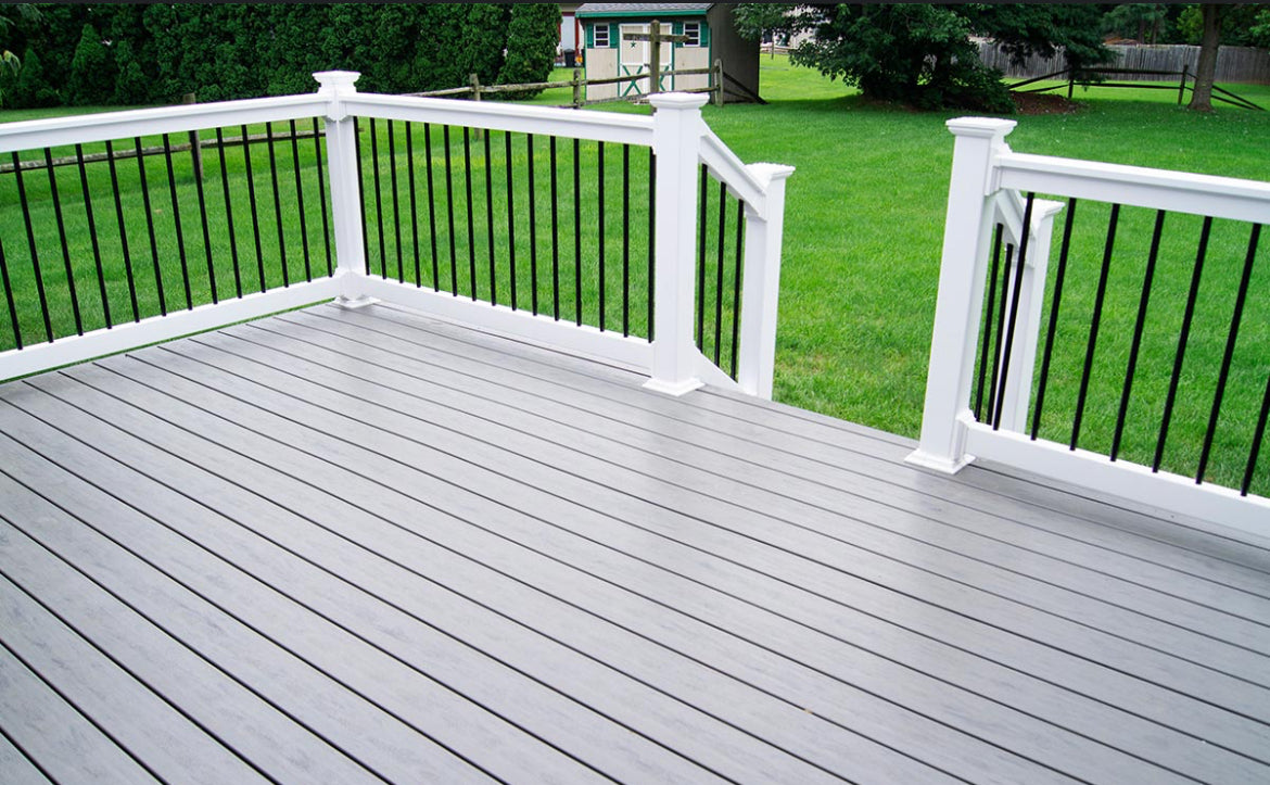 Decking Paint on wooden floor
