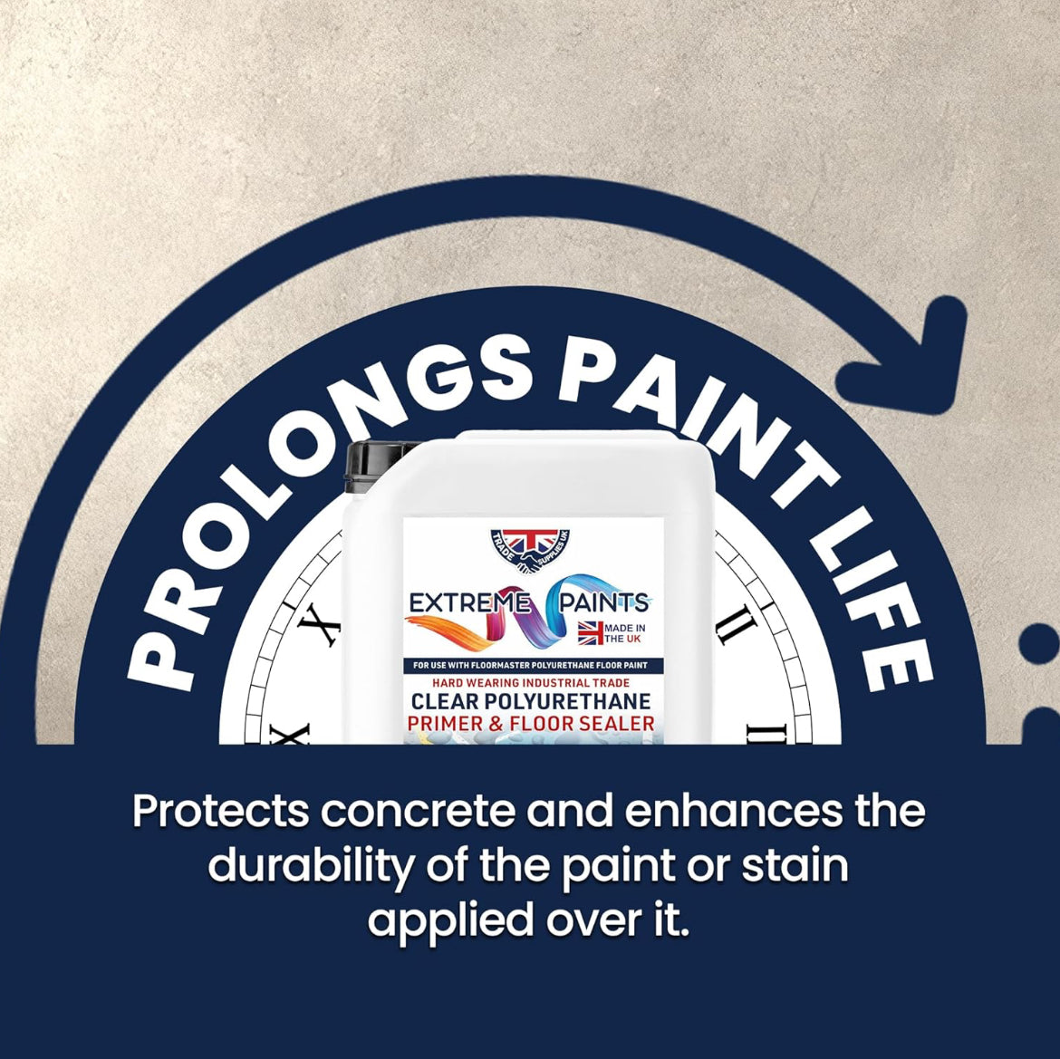 Extreme Clear Polyurethane Concrete Primer and Sealer