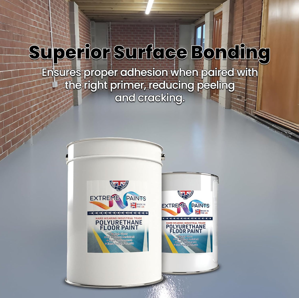 Extreme Polyurethane Industrial-Grade Floor Paint (Durable & Resistant)