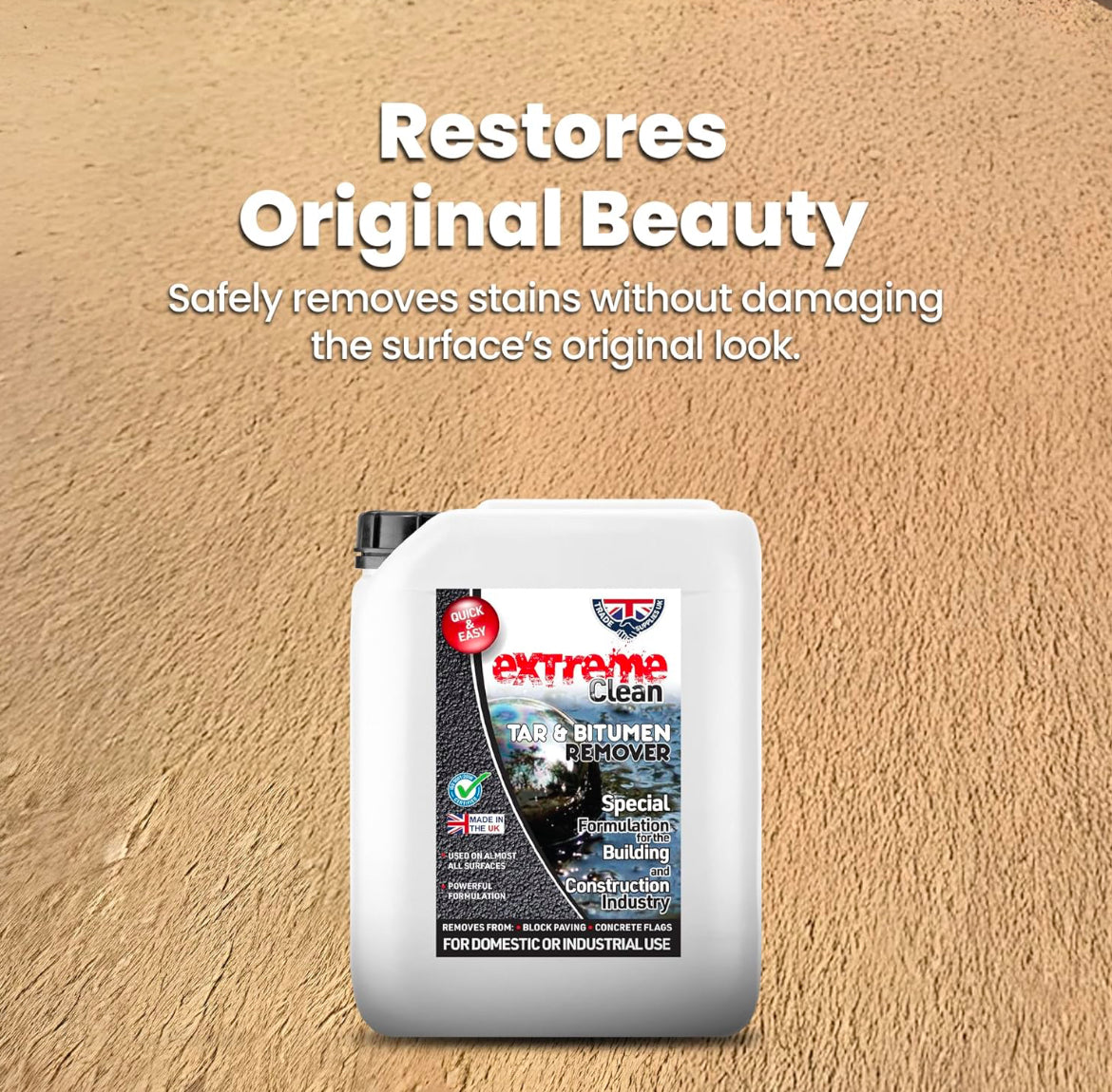 Extreme Clean Tar & Bitumen Remover | Heavy-Duty Tar Cleaner