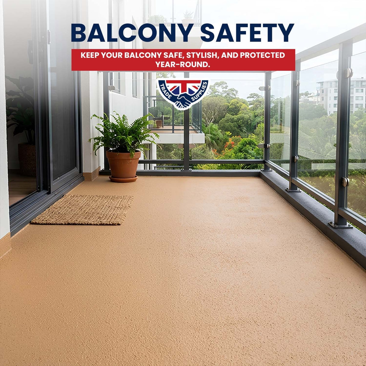 Extreme Anti-Slip Balcony Paint