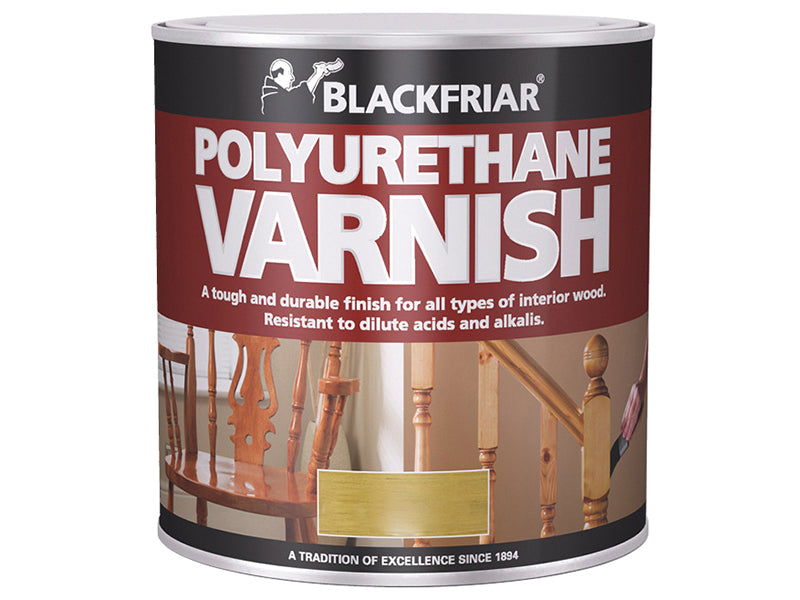 Blackfriar Polyurethane Varnish Soft Gloss for Interior Wood 2.5L