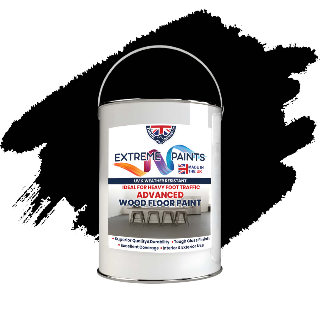 Extreme Paints Advanced Wood Floor Paint