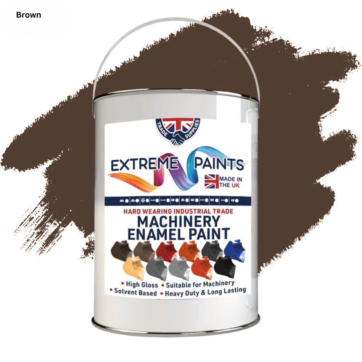 Extreme Paints Machinery Enamel for Industrial Gloss Protection