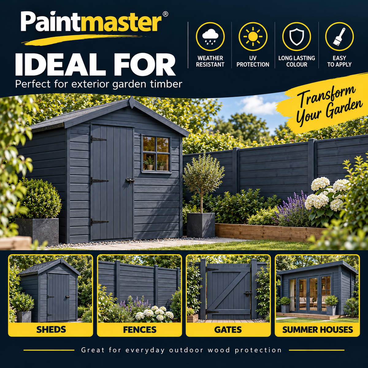 Paintmaster Shed & Fence Paint