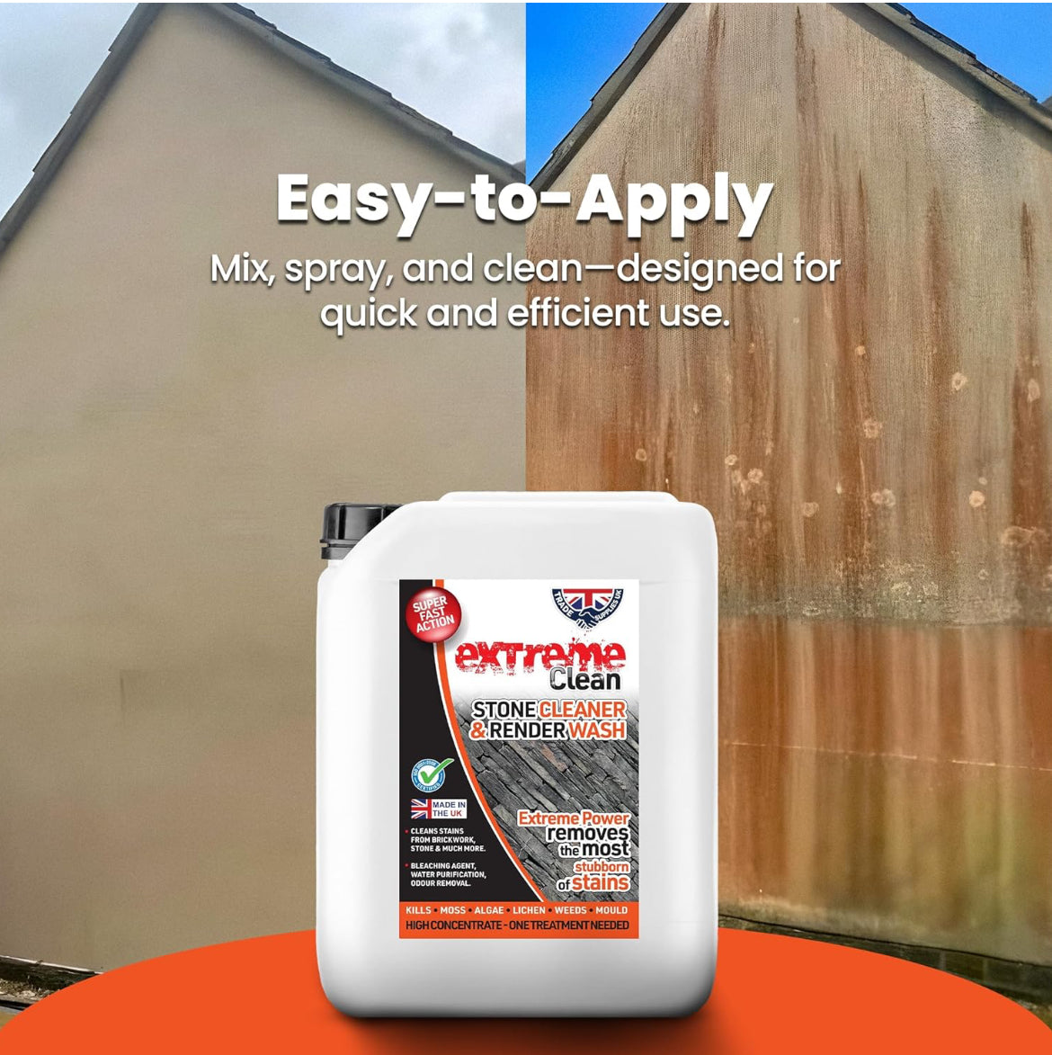 EXTREME CLEAN STONE & RENDER WASH