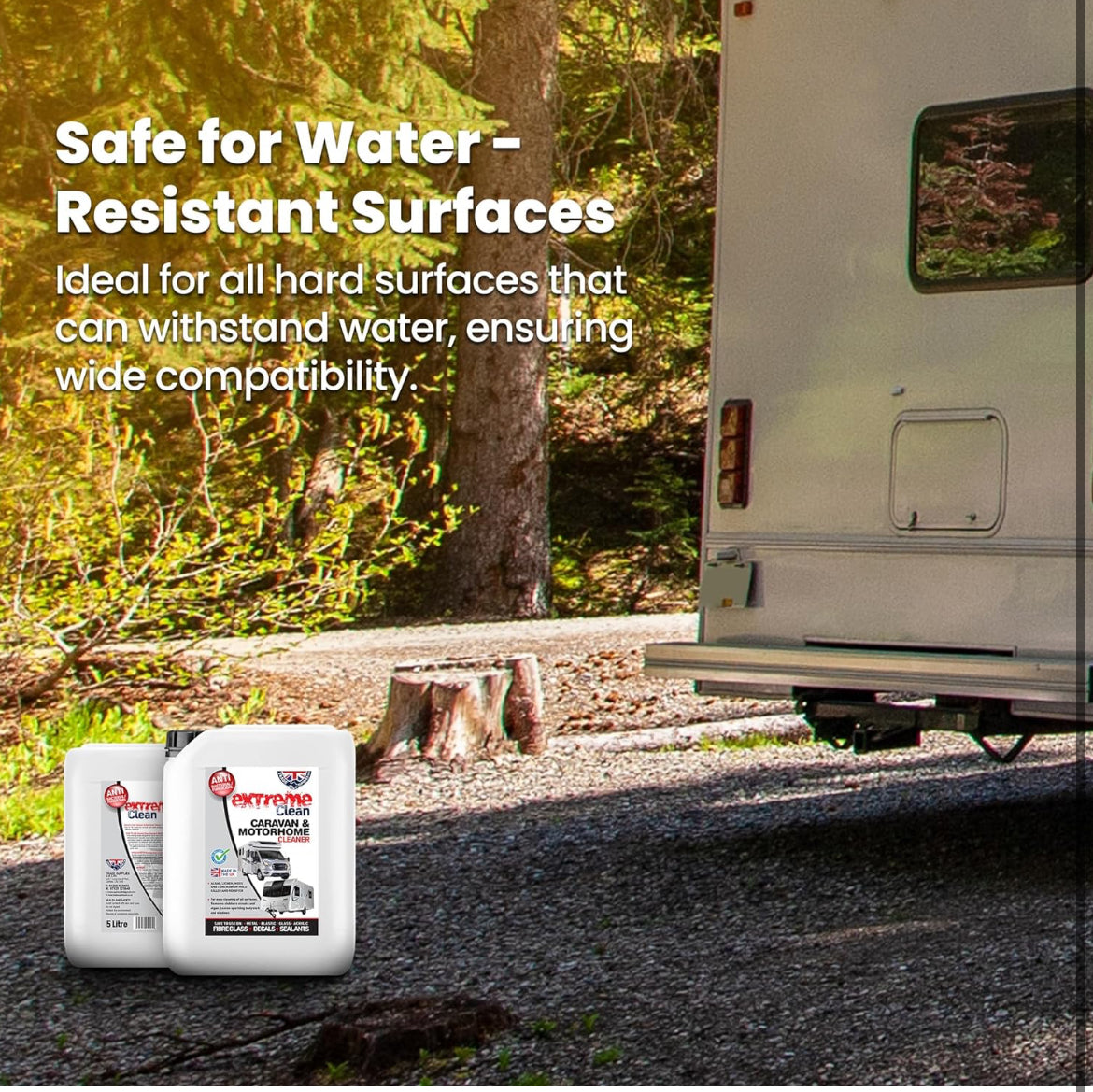 Extreme Clean Caravan & Motorhome Cleaner for Exterior Wash