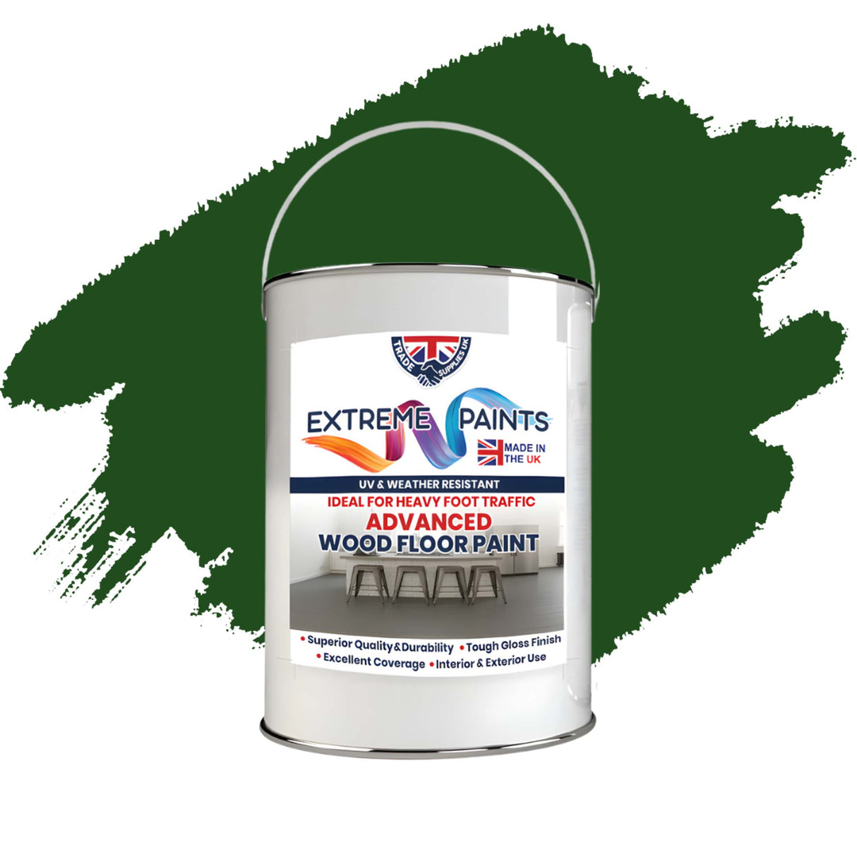 Extreme Paints Advanced Wood Floor Paint