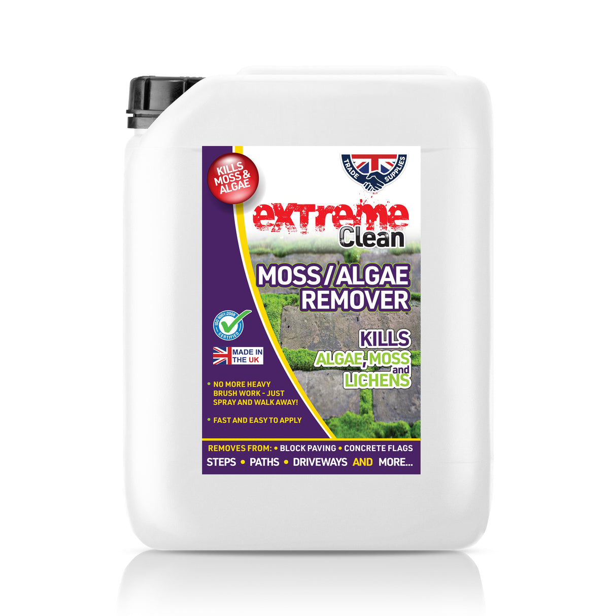 EXTREME CLEAN MOSS & ALGAE REMOVER - Trade Supplies UK