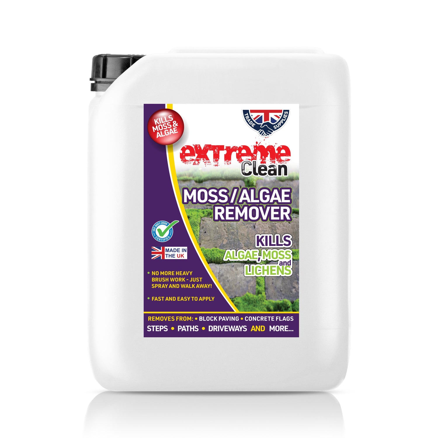 EXTREME CLEAN MOSS & ALGAE REMOVER - Trade Supplies UK