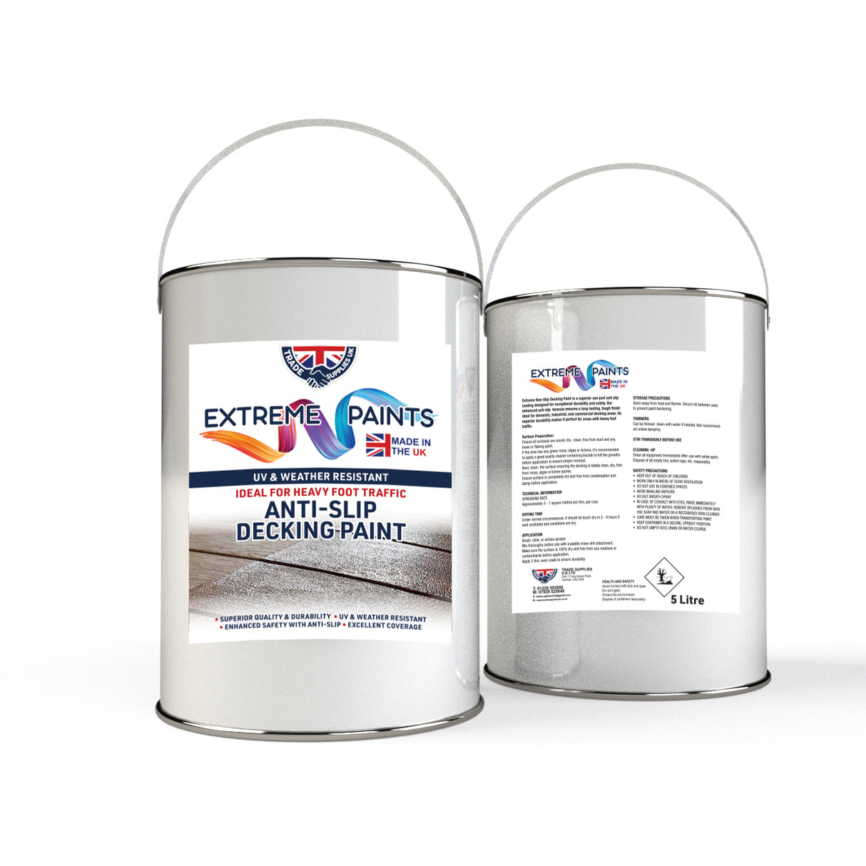 Extreme Anti-Slip Decking Paint UV and Weather Resistant