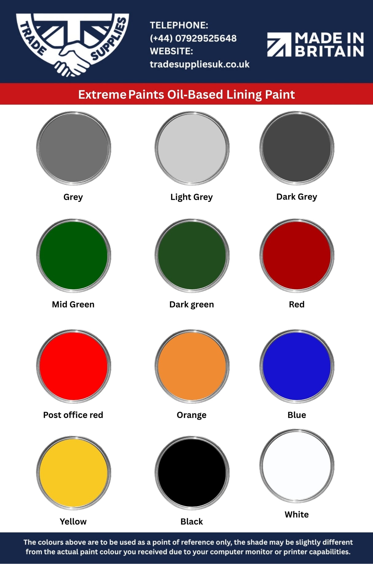 Extreme Paints Oil‑Based Lining Paint