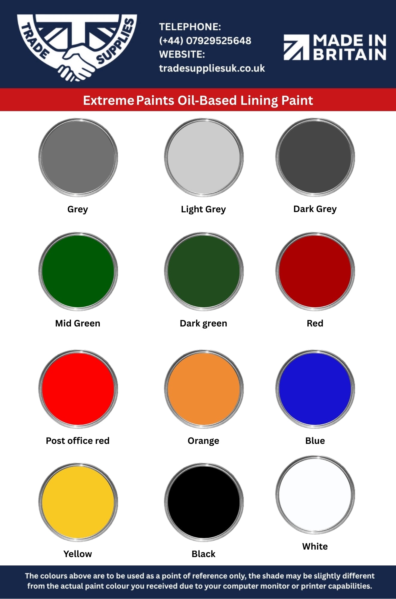Extreme Paints Oil‑Based Lining Paint