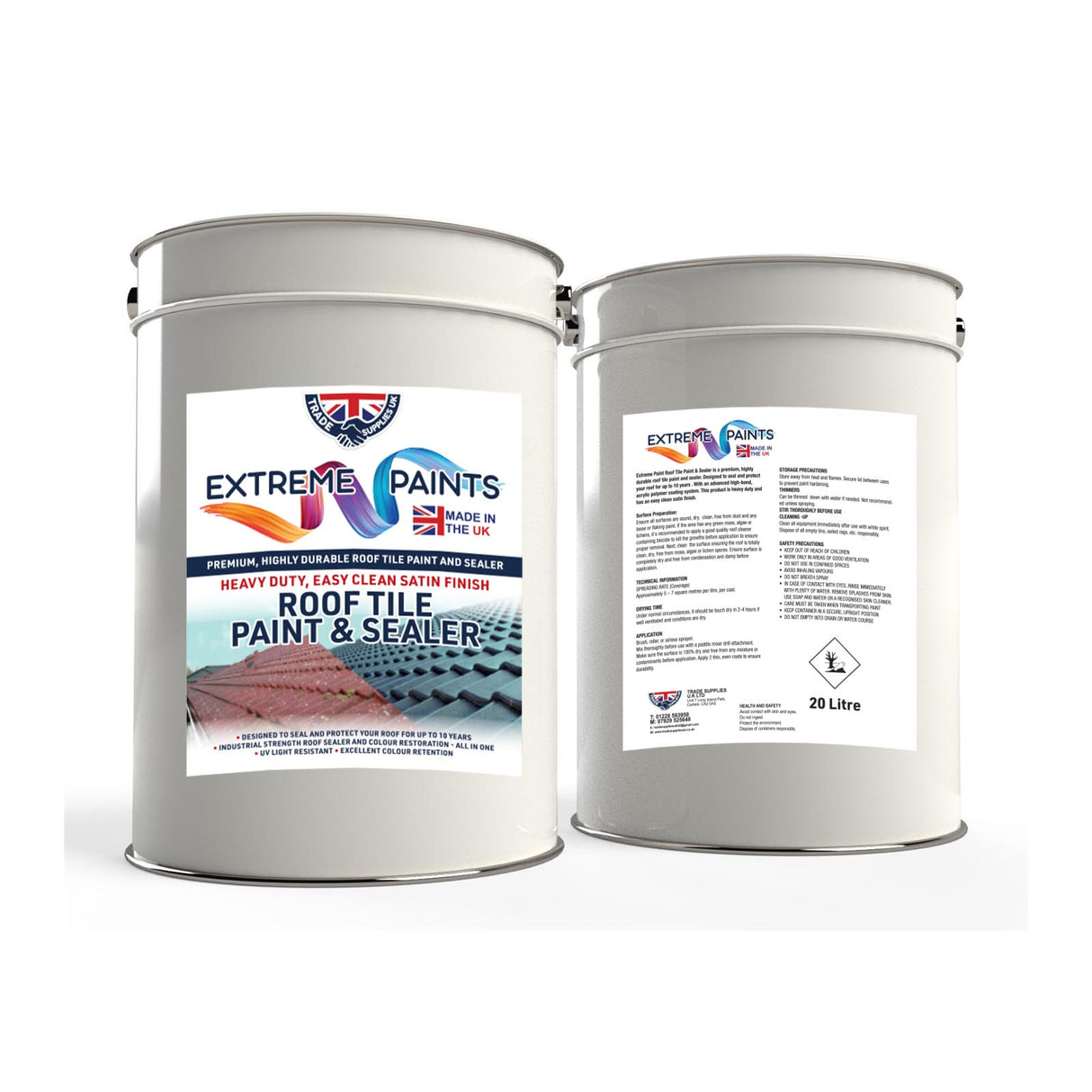 Extreme Roof Tile Paint and Sealer for Durable Protection