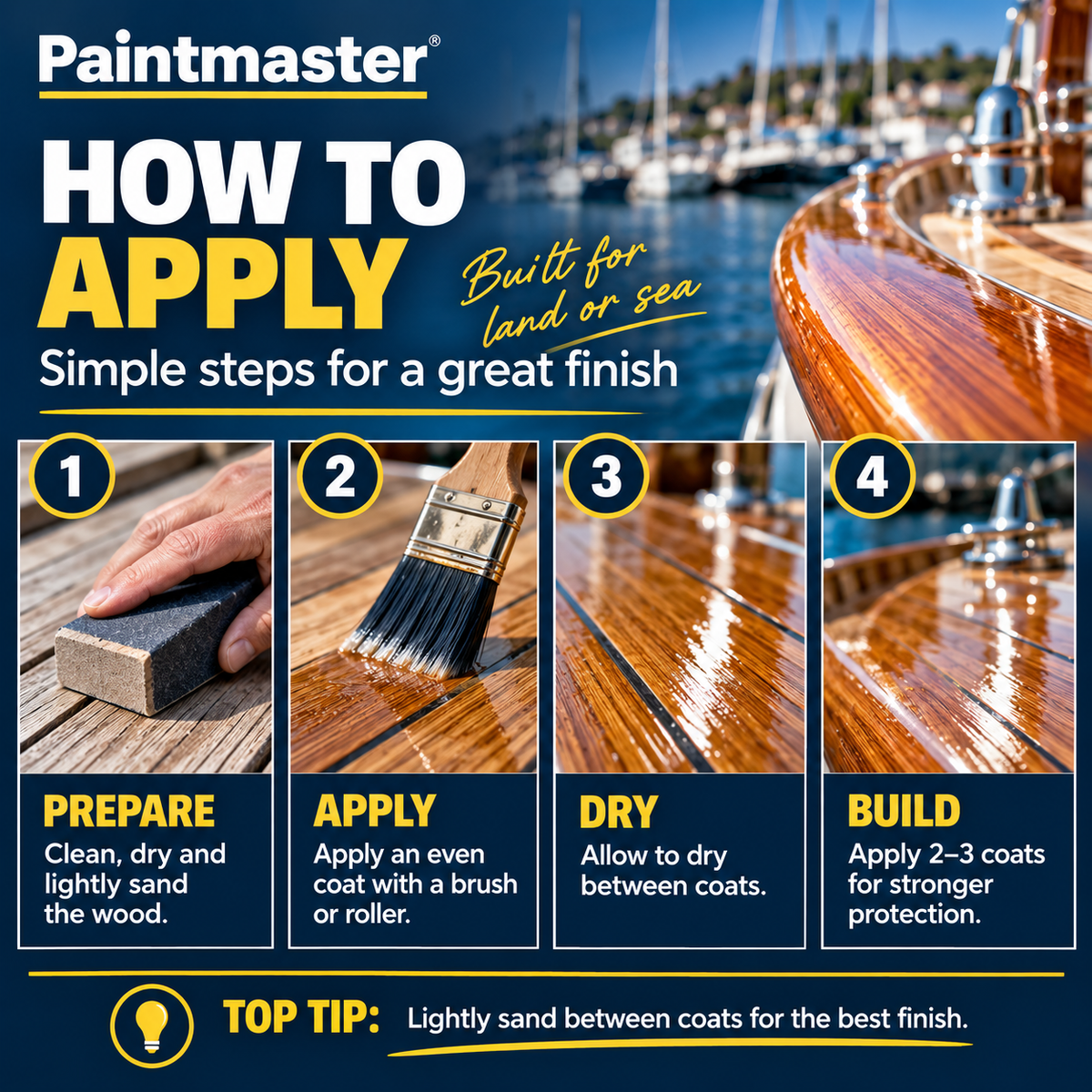 Paintmaster Clear Yacht Varnish