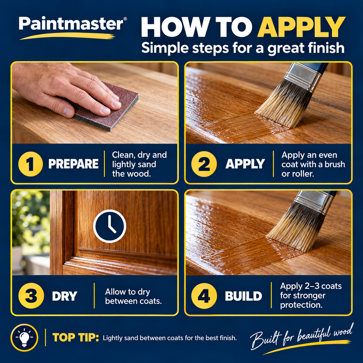 Paintmaster Clear Polyurethane Varnish