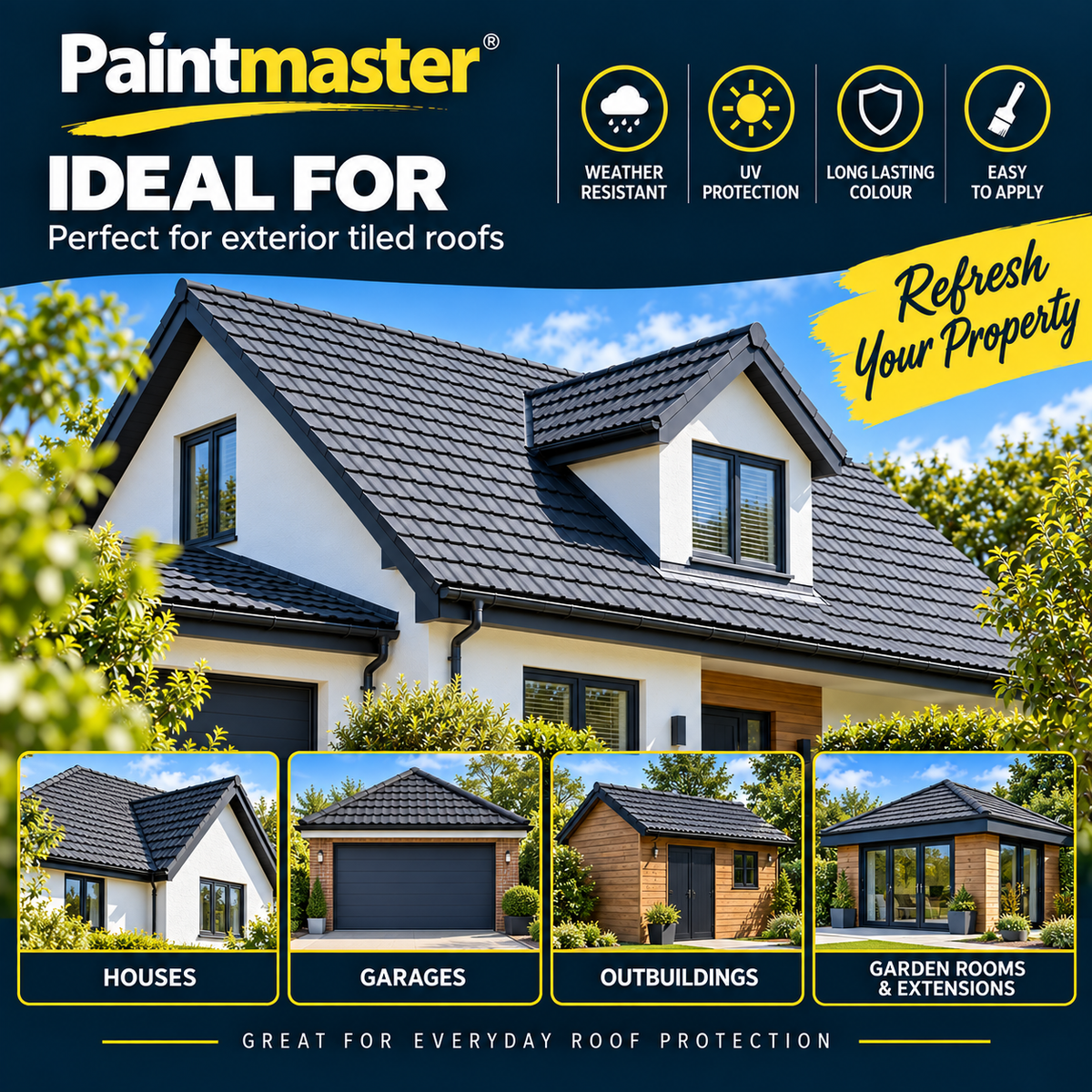 Paintmaster Acrylic Roof & Tile Paint