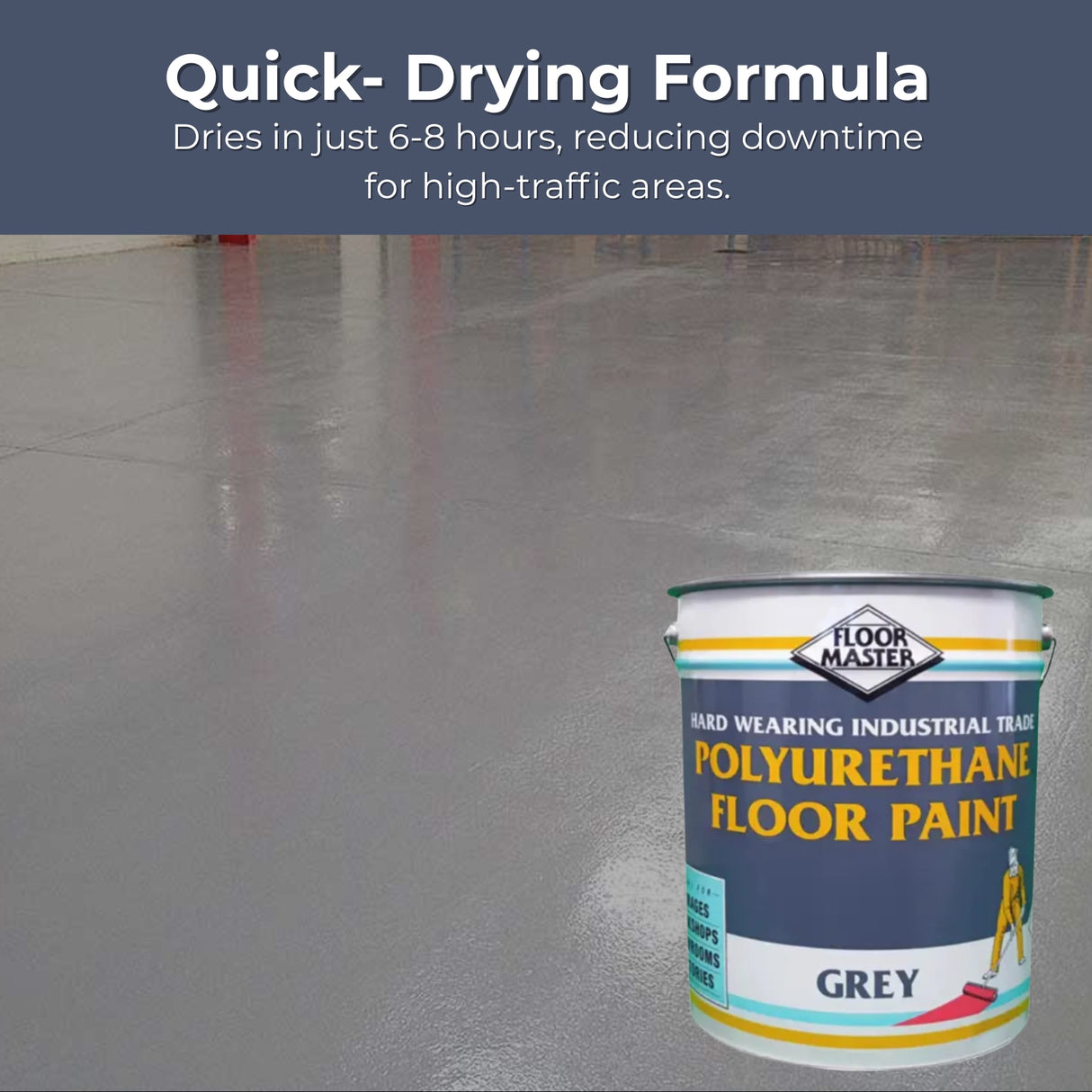 Floormaster Polyurethane Floor Paint for Durable Floors