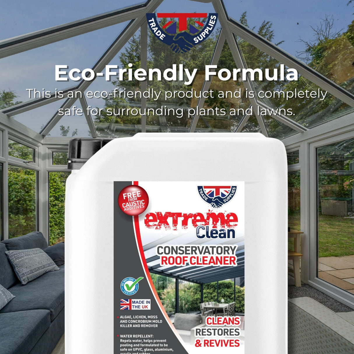 Extreme Clean Conservatory Roof Cleaner | UPVC & Glass Cleaning