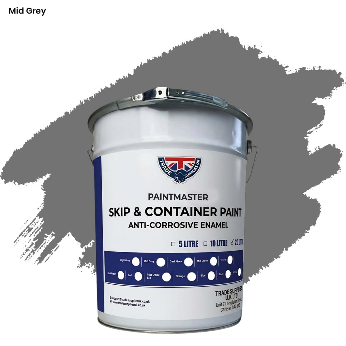 Paintmaster Skip & Container Paint for Anti-Corrosive Enamel