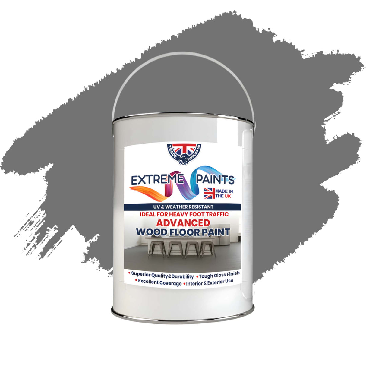 Extreme Paints Advanced Wood Floor Paint