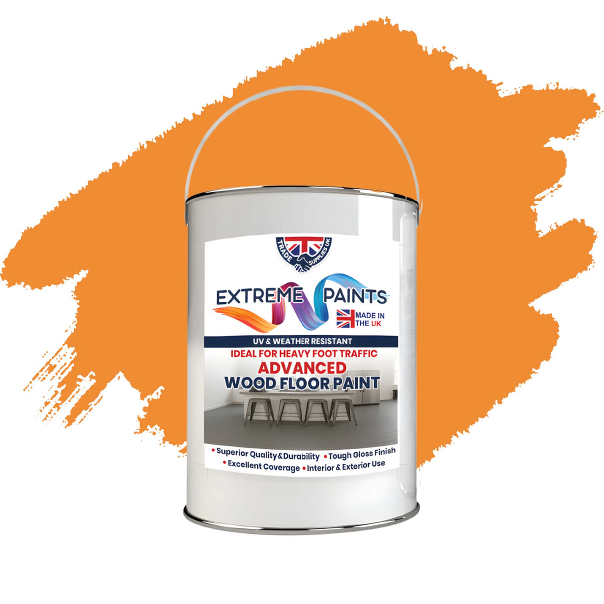 Extreme Paints Advanced Wood Floor Paint
