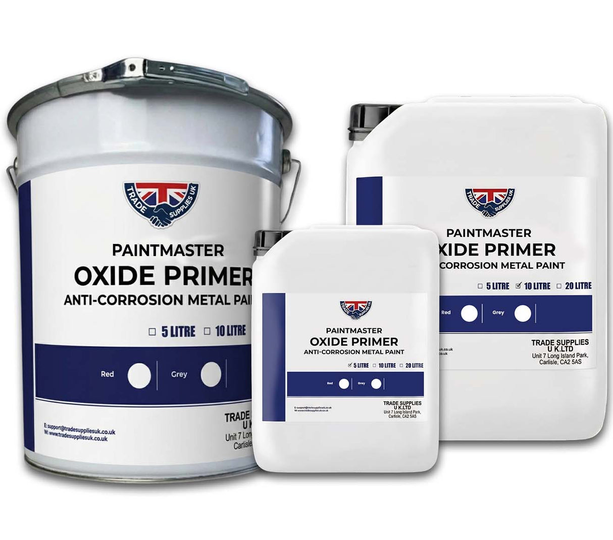 Paintmaster Metal Oxide Primer – Anti-Corrosion Metal Paint