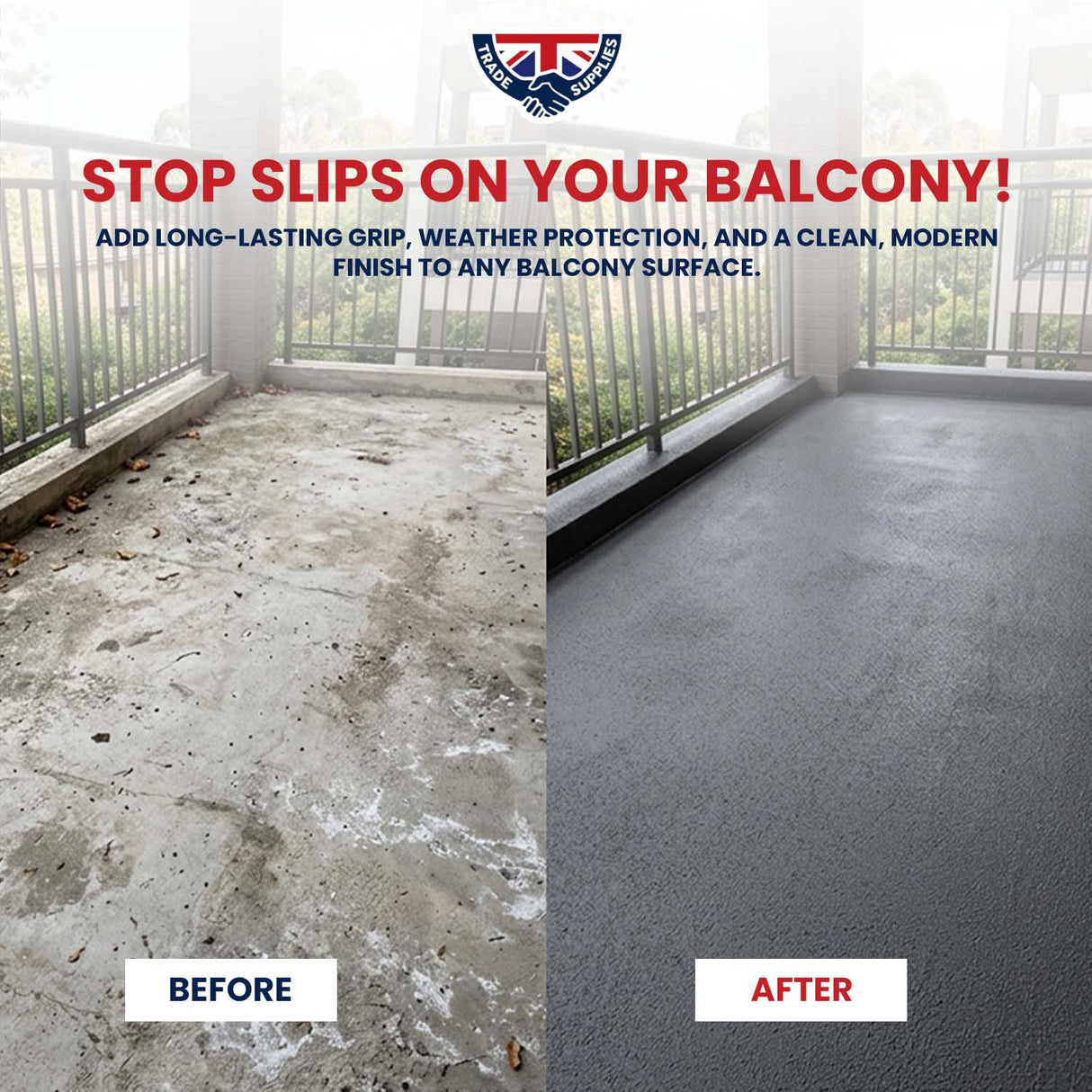 Extreme Anti-Slip Balcony Paint