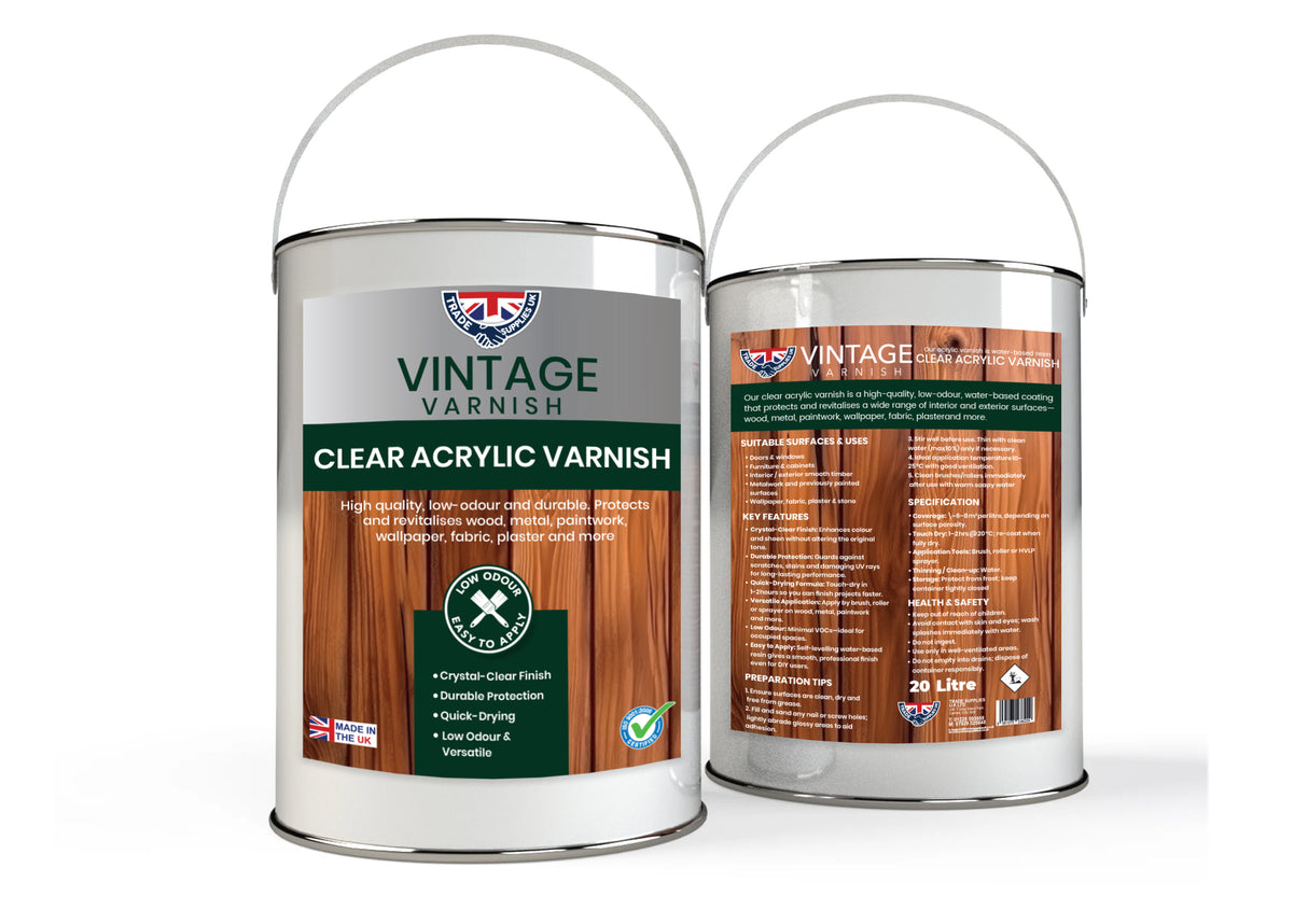 Vintage Varnish Clear Acrylic Varnish