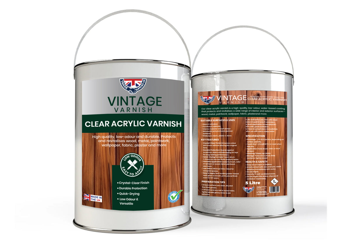 Vintage Varnish Clear Acrylic Varnish