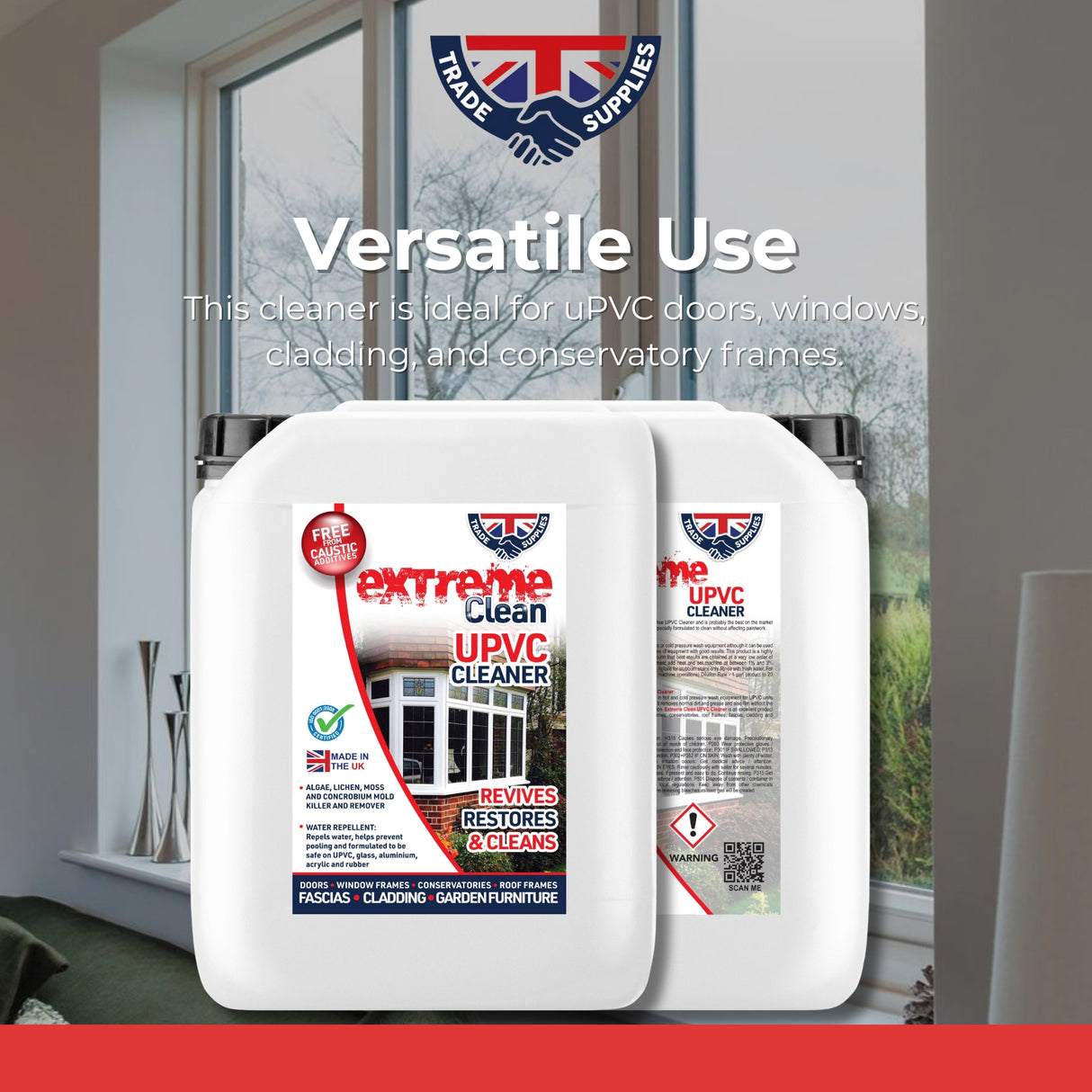 Extreme Professional Exterior Wash with Extreme Clean UPVC Cleaner