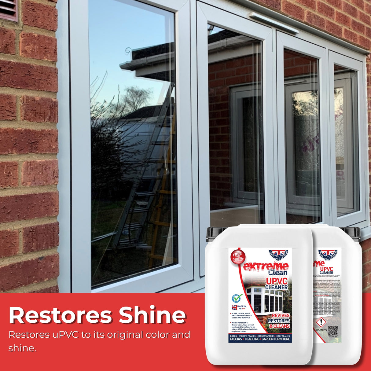 Extreme Professional Exterior Wash with Extreme Clean UPVC Cleaner