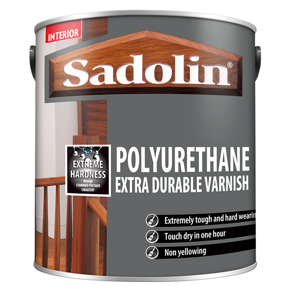 Sadolin Polyurethane Extra Durable Varnish Clear Finish