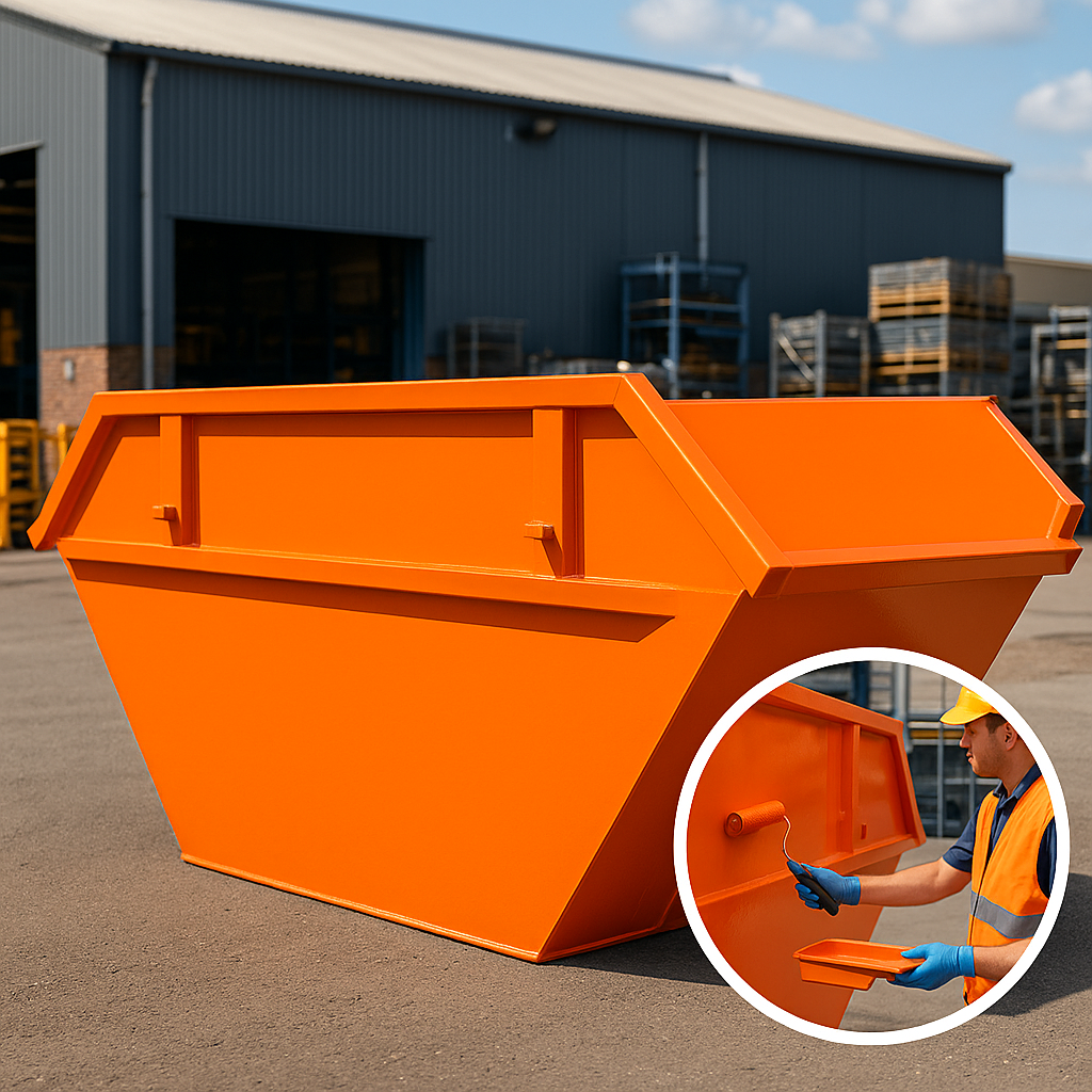 Skip &amp; Container Paint: The Unsung Hero of Industrial Protection and Curb Appeal