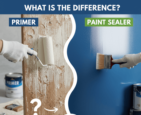 What is the Difference Between a Primer and a Paint Sealer?