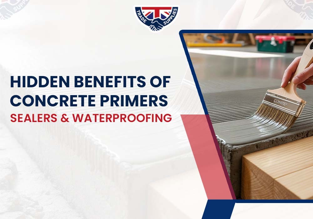 Hidden Benefits of Concrete Primers, Sealers & Waterproofing