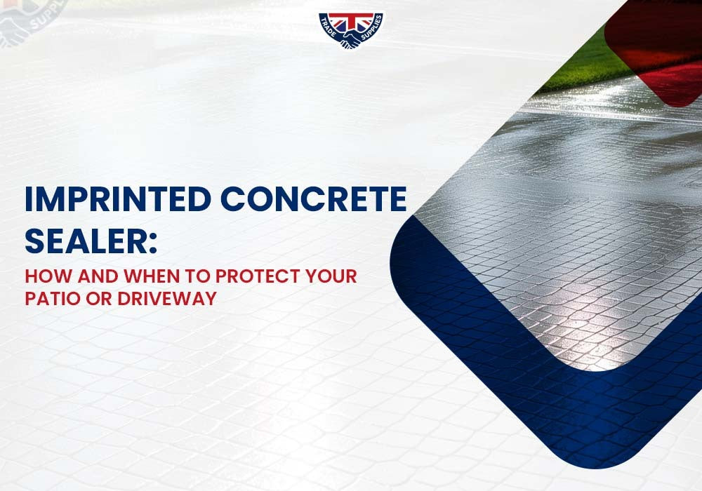 Imprinted Concrete Sealer: How and When to Protect Your Patio or Driveway