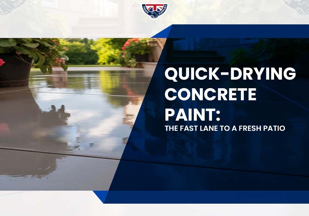 Quick-Drying Concrete Paint: The Fast Lane to a Fresh Patio