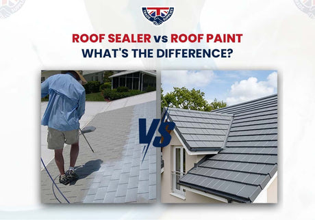 Roof Sealer vs Roof Paint: What's the Difference?