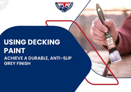 Using Decking Paint: Achieve a Durable, Anti-Slip Grey Finish