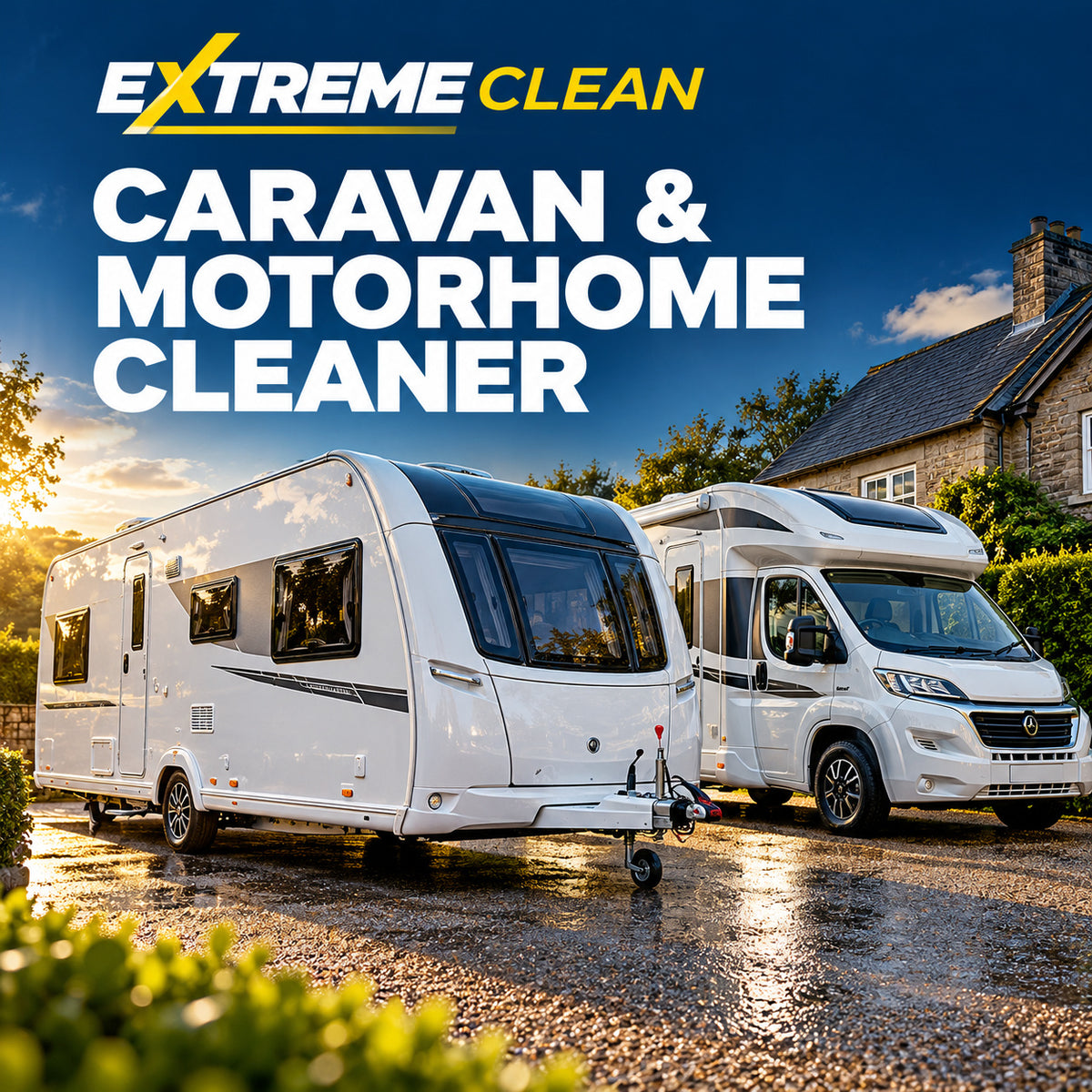 Extreme Clean Caravan & Motorhome Cleaner for Exterior Wash