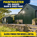 Paintmaster Oil Based Barn & Shed Paint: hero lifestyle