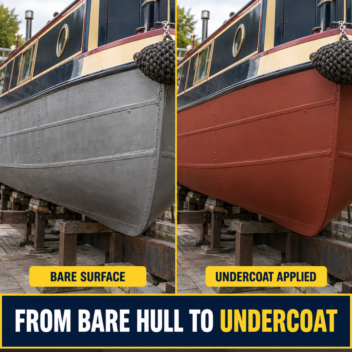 Paintmaster Boat & Barge Primer Undercoat: bare surface to undercoat