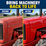 Paintmaster Machinery Enamel: before after