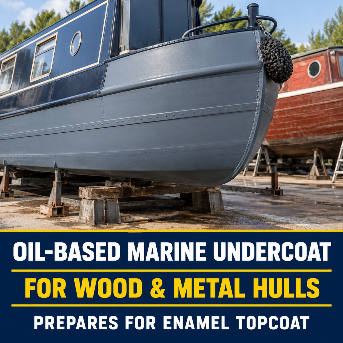 Paintmaster Boat & Barge Primer Undercoat: key benefits