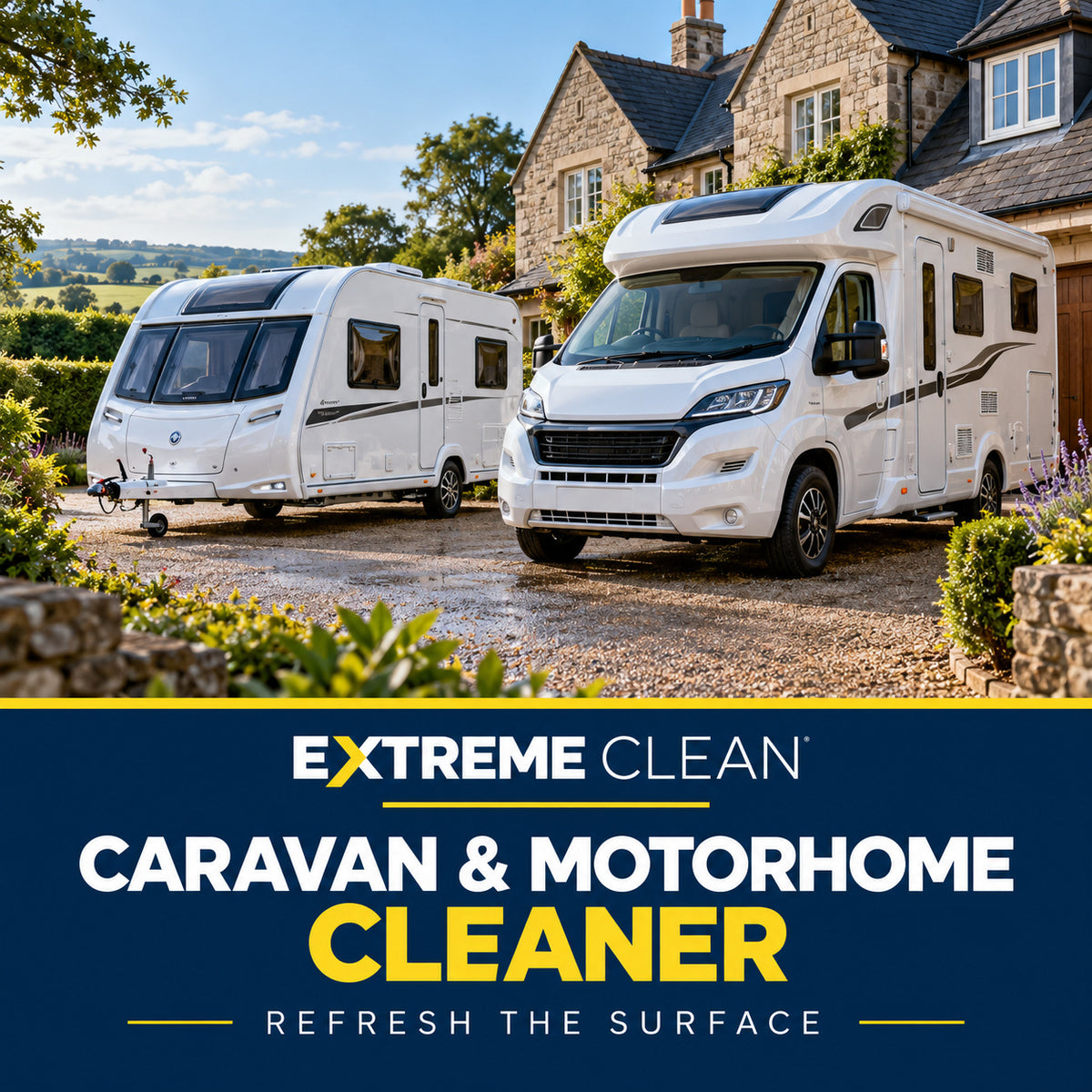 Extreme Clean Caravan & Motorhome Cleaner for Exterior Wash